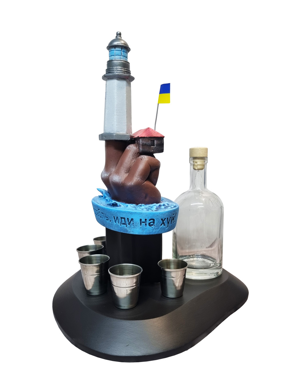 Штоф "РВК"№2 декоративна підставка, тематичний Міні Бар, фото 1