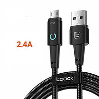 Кабель Toocki Micro USB 12W 2.4A (1м)