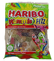 Конфеты желейные Haribo Wummis Fizz кислые черви 100 г (58699)