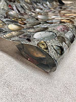 Скатертину (клейонка) для столу 60см*800мкр (0.8мм) М'яке скло, на МЕТРАЖ.