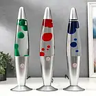 Лава лампа Нічник-світильник "Лавова лампа 35 см" синя, фото 3