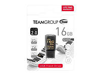 USB 2.0 флэш накопитель 16GB Team C171 (TC17116GB01) черный новый