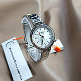 Жіночий класичний наручний стрілочний годинник зі сталевим браслетом Curren 9089 SW, фото 2