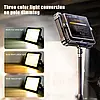Світлодіодна LED-лампа з акумулятором Camera Light MM-600 + штатив, фото 6