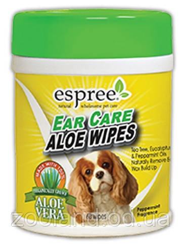Е01277 Espree Ear Care Wipes, 60 шт.