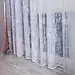 Тюль мармур білий у зал кухню, висота 2,8 м, Туреччина, фото 3
