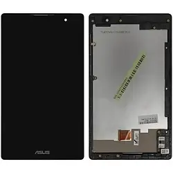 Дисплей Asus ZenPad C 7.0 (Z170C Wi-Fi/Z170CG 3G) модуль у зборі (екран та сенсор) з рамкою, оригінал, Сірий