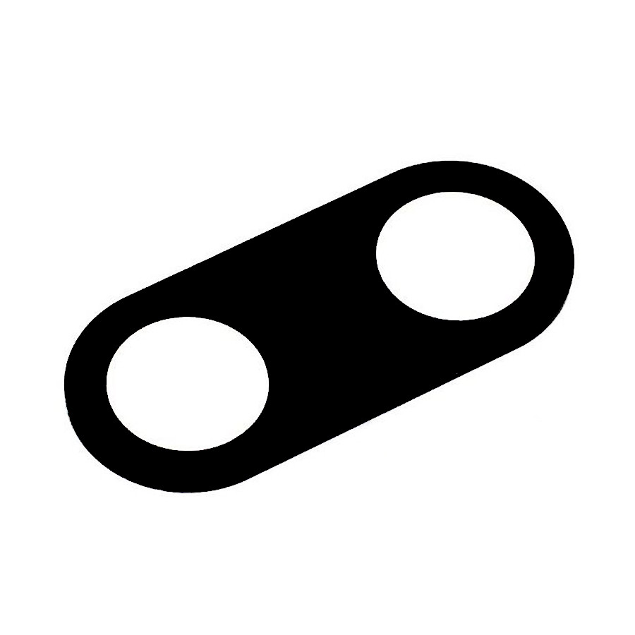 Скло камери OnePlus 5 A5000, 5T A5010 чорне, фото 1