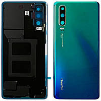 Задня кришка Huawei P30 ELE-L29 синя Original New зі склом камери