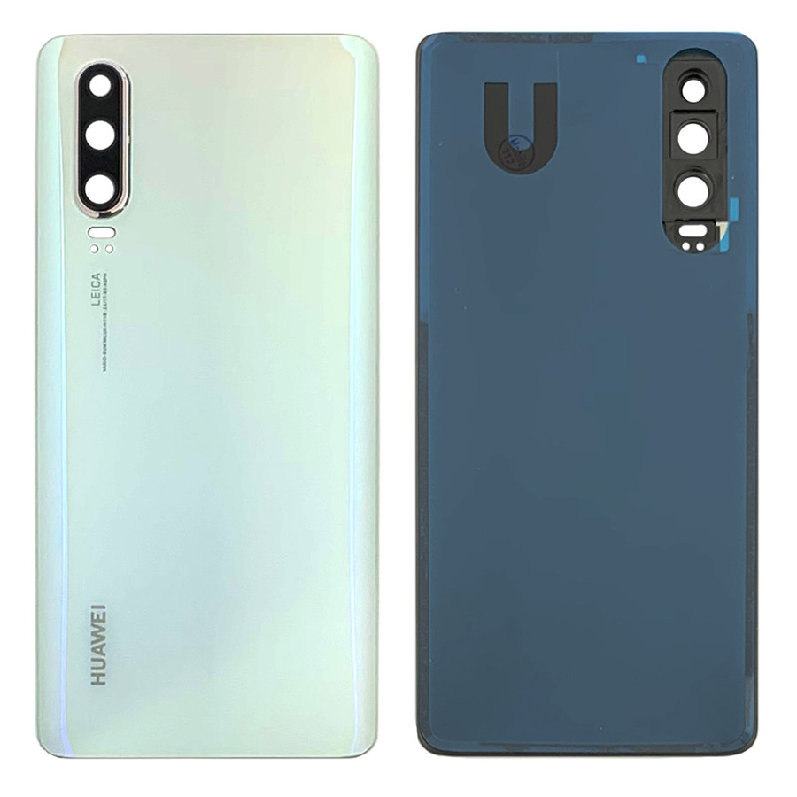 Задня кришка Huawei P30 ELE-L29 біла Original PRC зі склом камери