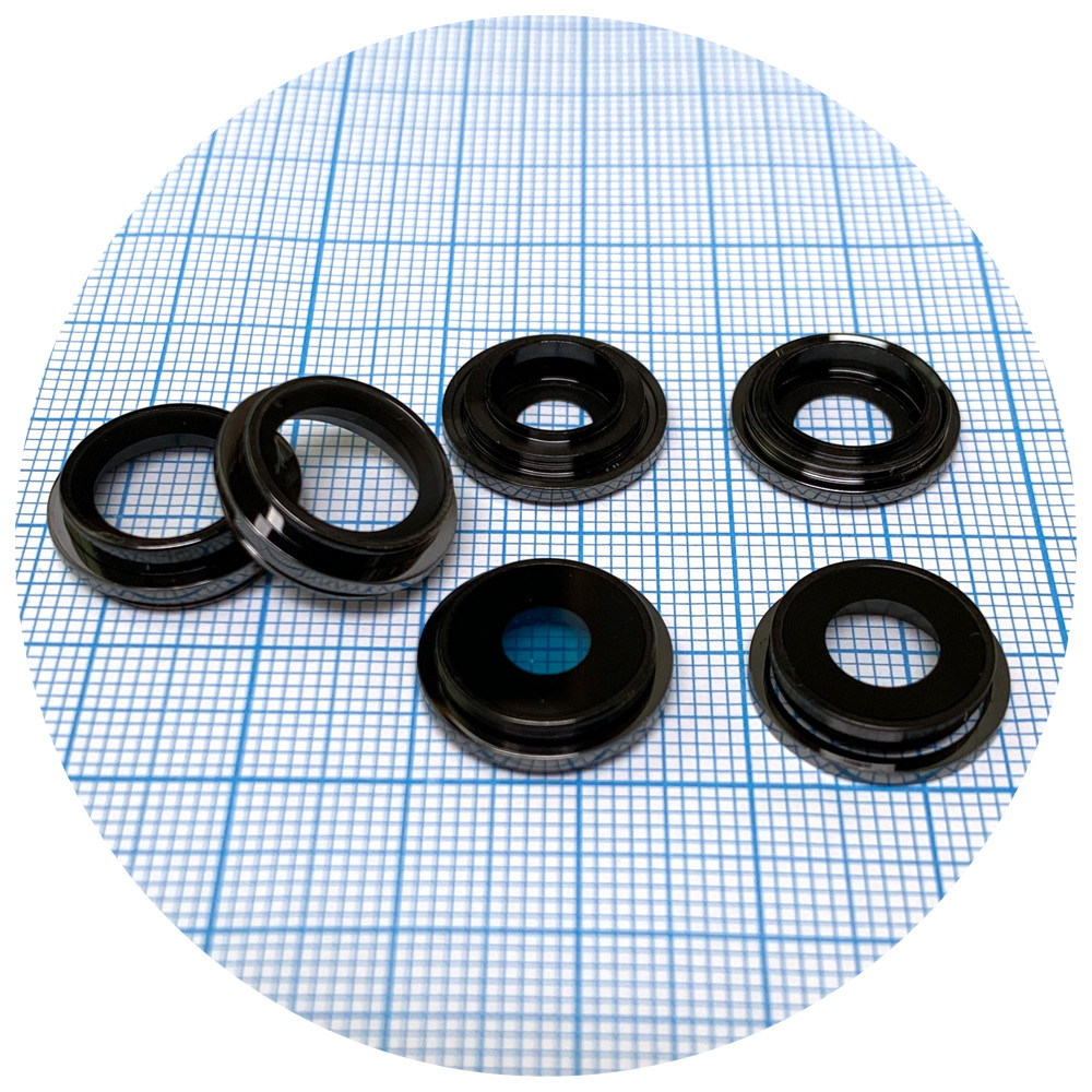 Скло камери Apple iPhone 13 Pro, iPhone 13 Pro Max з сірим кільцем - 3 шт, фото 1