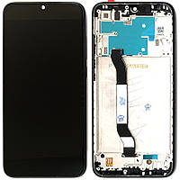 Дисплей (экран) Xiaomi Redmi Note 8 M1908C3JH с тачскрином в черной рамке