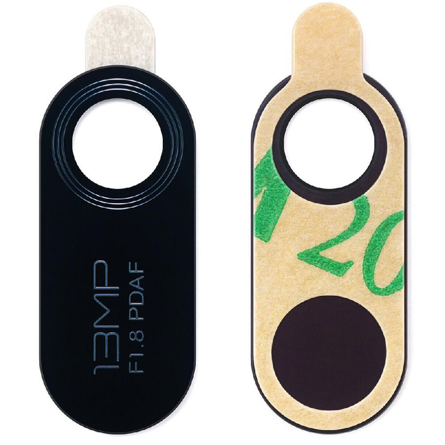 Скло камери Huawei Y6 2019 MRD-LX1 чорне, фото 1