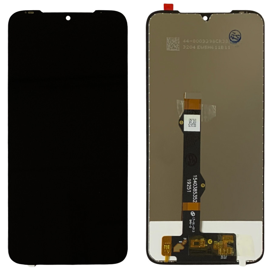 Дисплей (екран) Motorola Moto G8 Plus XT2019 з сенсором чорний