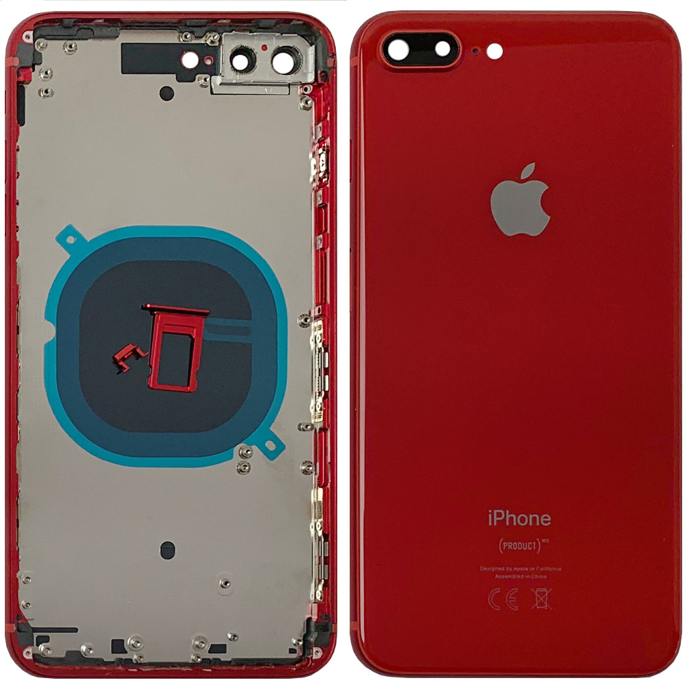 Корпус Apple iPhone 8 Plus червоний, фото 1