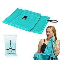 Набір рушників мікрофібра Love You SPORT Tiffany 50х90 см + 70х140 см (60103)