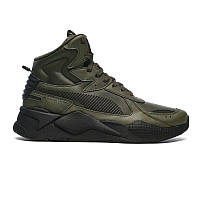 Чоловічі зимові кросівки Puma RS-X Mid Leather Forest Night (Артикул: 38921102)