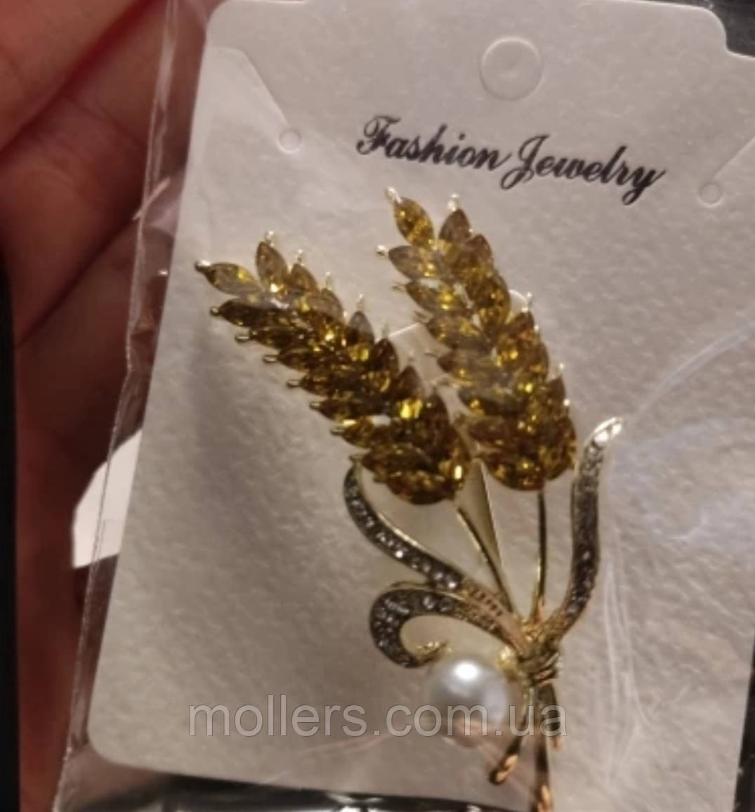 Брошь Колоски пшеницы два колоска (ID#2022037212), цена: 245 ₴, купить ...