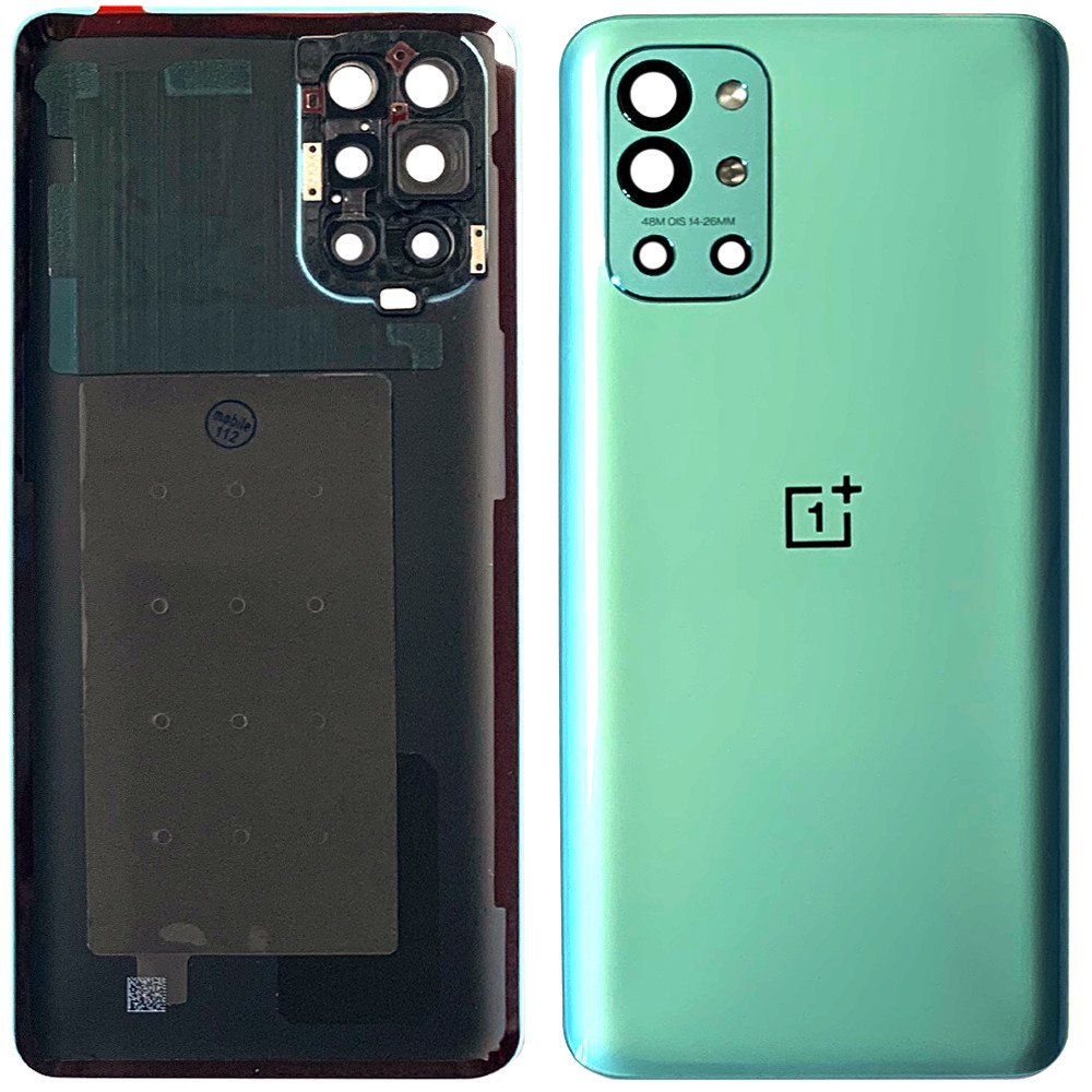 Задня кришка OnePlus 9R блакитна Original New зі склом камери