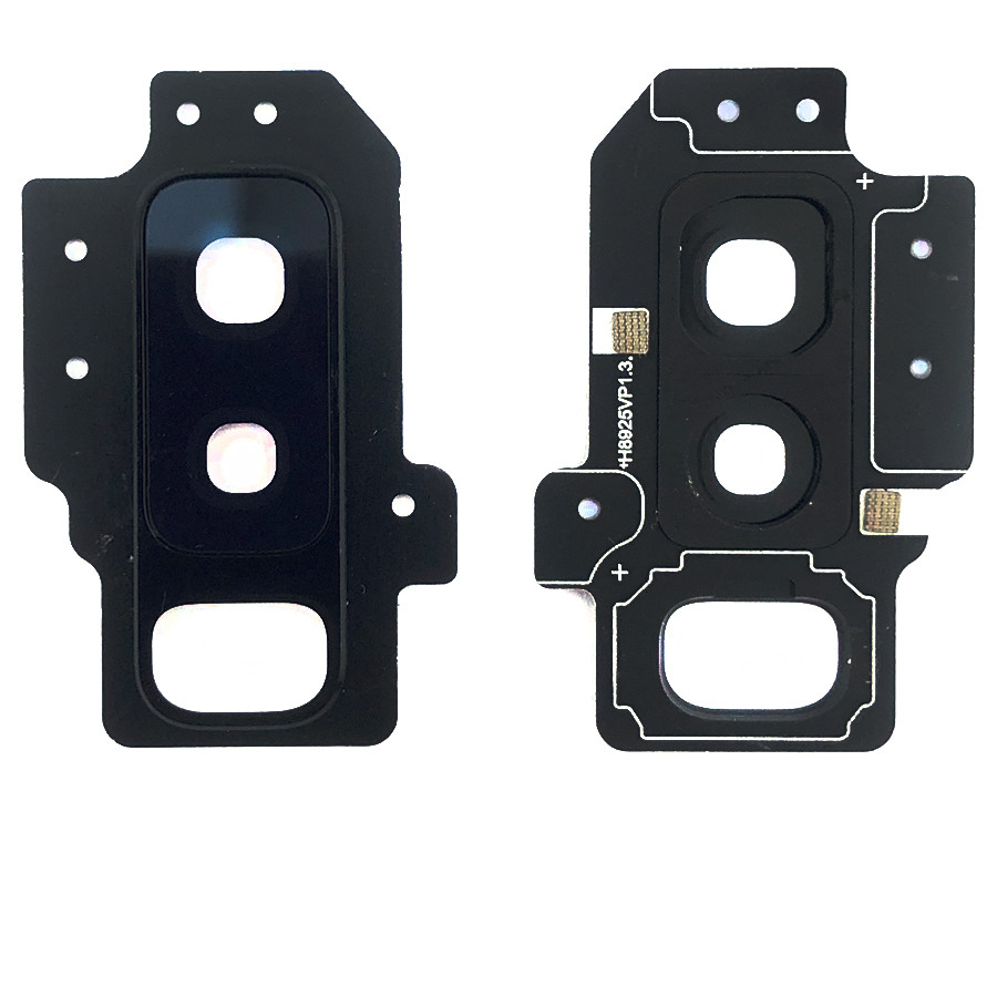 Скло камери Samsung Galaxy S9 Plus G965F чорне у рамці, фото 1