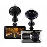 DVR V 13 з двома камерами, Відеореєстратор автомобільний, Авто відеореєстратор V 13, фото 7