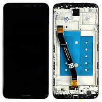 Дисплей (екран) Huawei Mate 10 Lite RNE-L01 RNE-L21 51091YGF з сенсором чорний з рамкою