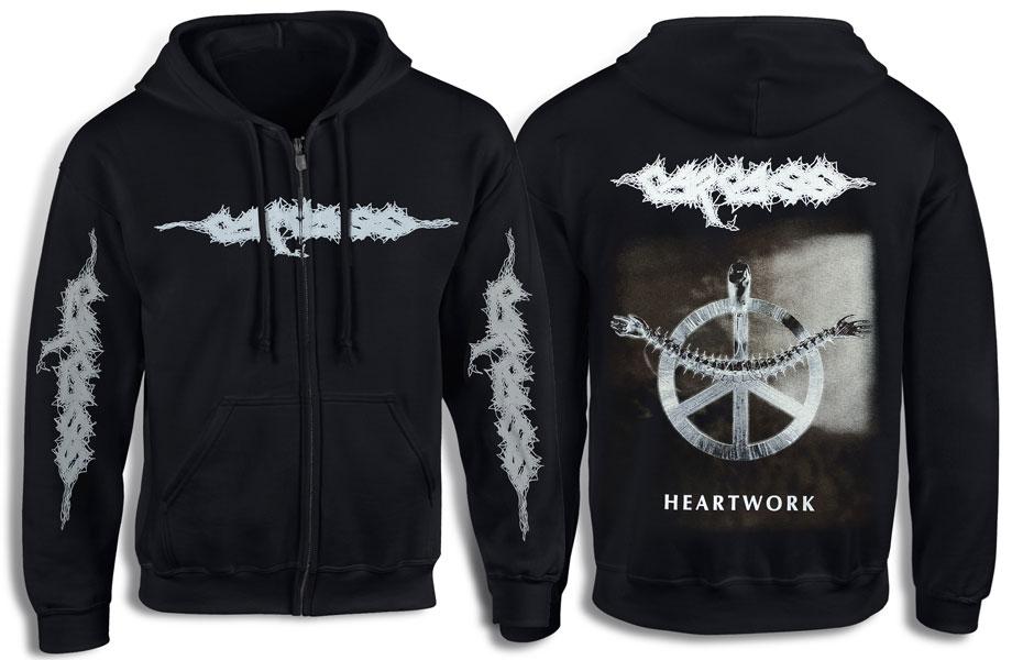 Толстовка на змійці CARCASS Heartwork