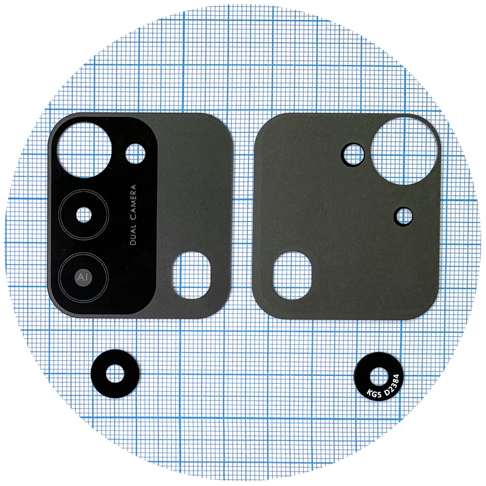 Скло камери Tecno Spark 8C, Spark Go 2022 комплект 2 шт, фото 1