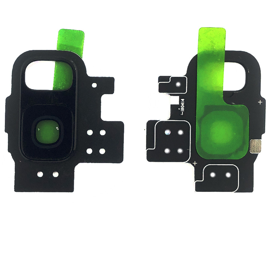 Скло камери Samsung Galaxy S9 G960F чорне у рамці, фото 1