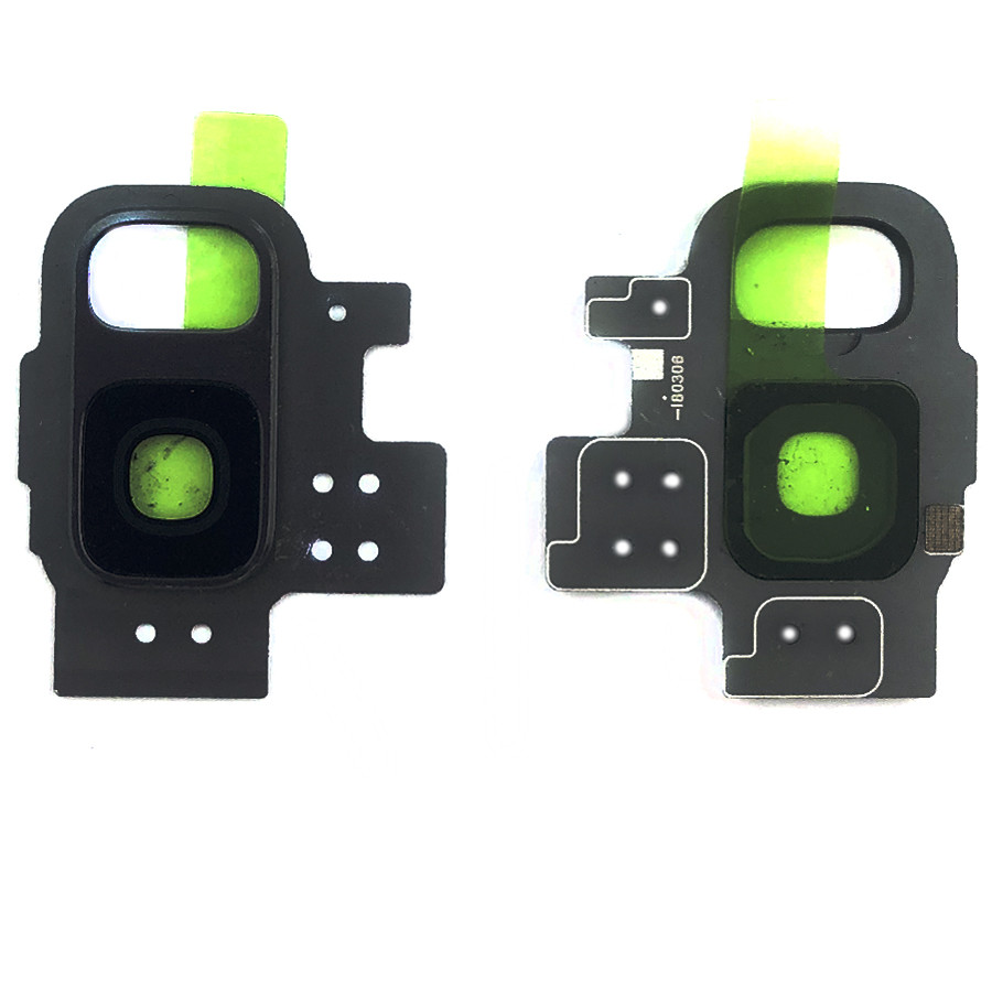 Скло камери Samsung Galaxy S9 G960F сіре у рамці, фото 1