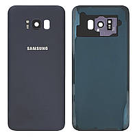 Задня кришка Samsung Galaxy S8 Plus G955F сіра Original PRC зі склом камери
