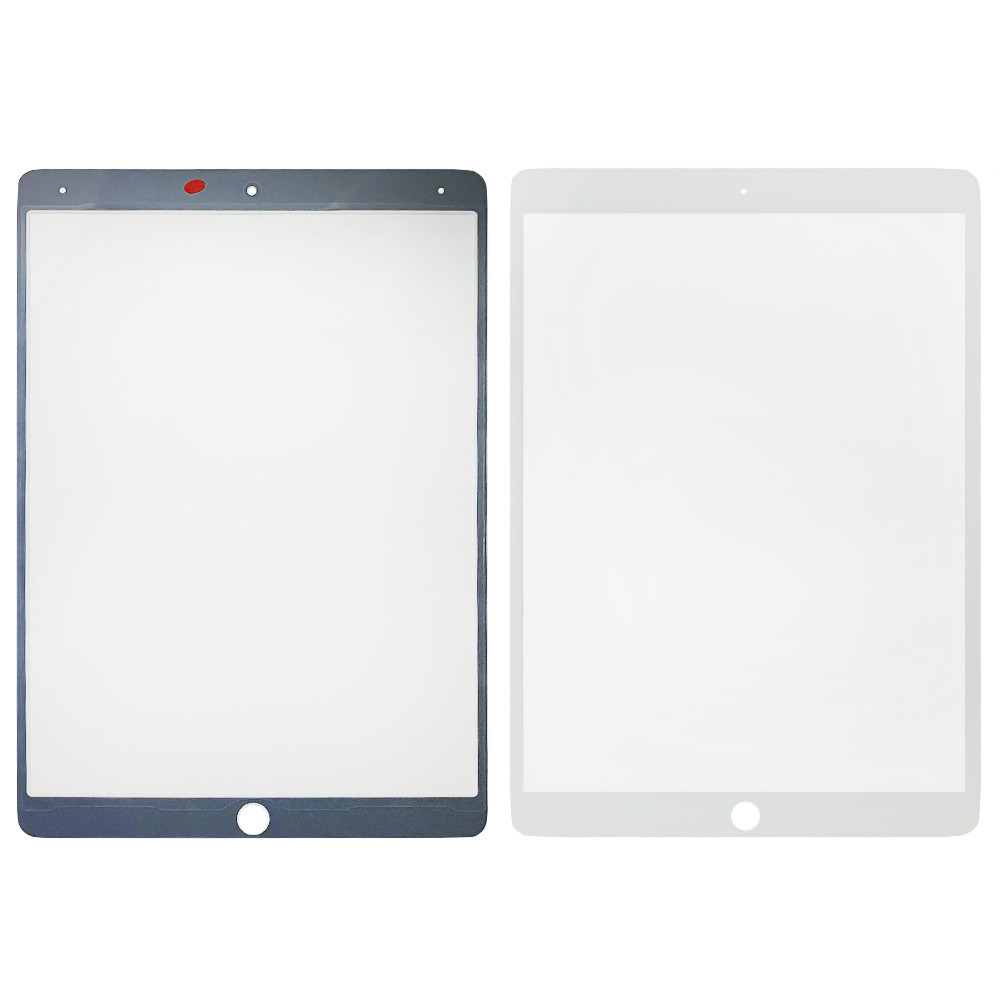 Скло дисплея Apple iPad Air 3 2019, iPad Pro 10.5 2017 біле OCA Pro з плівкою