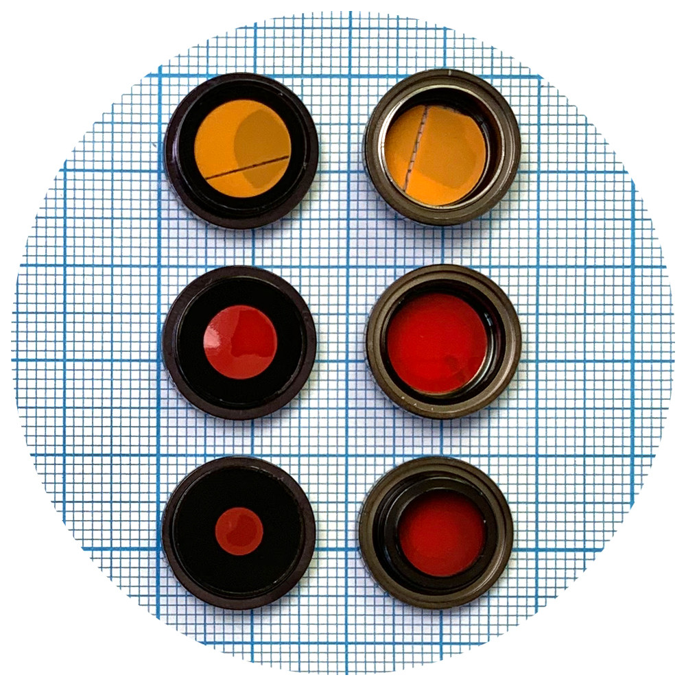 Скло камери Apple iPhone 14 Pro, iPhone 14 Pro Max Original PRC з фіолетовим кільцем - 3 шт, фото 1