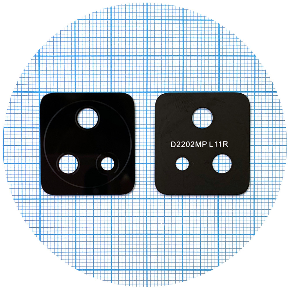 Скло камери Xiaomi Poco F4 чорне, фото 1