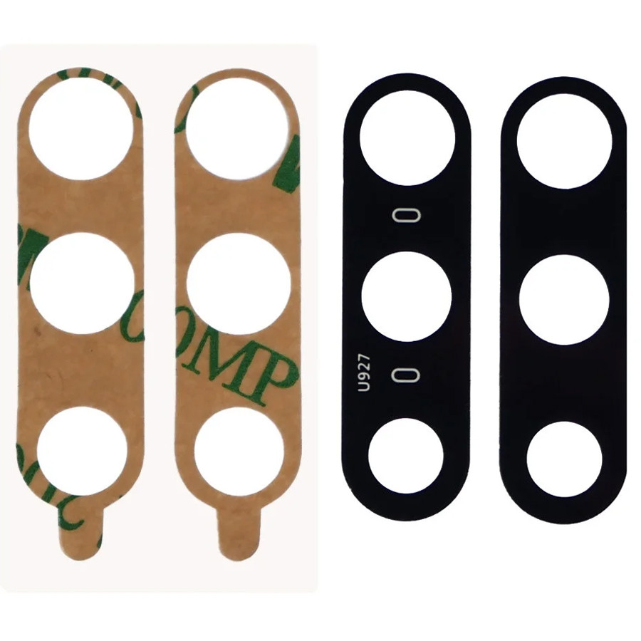 Скло камери Samsung Galaxy Note 10 N970F, Note 10 Plus N975F чорне, фото 1