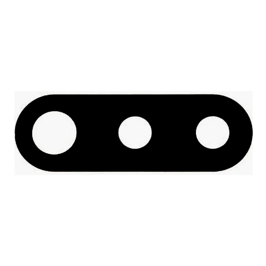 Скло камери Nokia 6.1 Plus TA-1083, X6 2018 чорне, фото 1