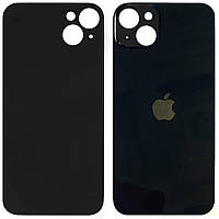 Задня кришка Apple iPhone 14 Plus чорна Original PRC з великим отвором