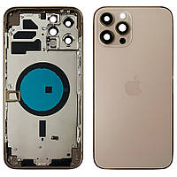 Корпус Apple iPhone 12 Pro Max золотистий Original PRC
