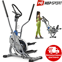 Орбитрек Hop-Sport HS-400B Icon Grey/Blue Кардиотренажер для дома. Германия