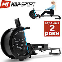 Гребной тренажер Hop-Sport HS-075R Nuke black/blue / Тренажер для гребли