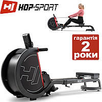 Гребной тренажер Hop-Sport HS-075R Nuke grey/red / Тренажер для гребли