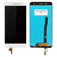 Дисплей (екран) Asus ZenFone 3 ZE552KL Z012S Z012DE з сенсором білий Original PRC
