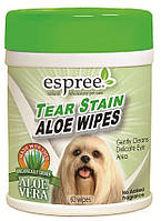 Е01278 Espree Tear Stain Wipes, 60 шт.