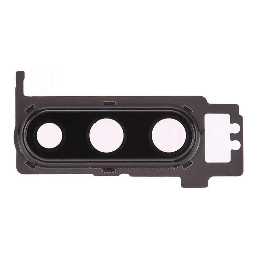 Скло камери Huawei P30 ELE-L29 у чорній рамці, фото 1