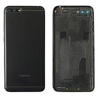 Задня кришка Huawei Honor 7A Pro AUM-L29 чорна - без отвору під сканер