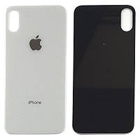 Задня кришка Apple iPhone X біла Original PRC з великим отвором