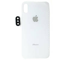 Задня кришка Apple iPhone X біла Original PRC зі склом камери