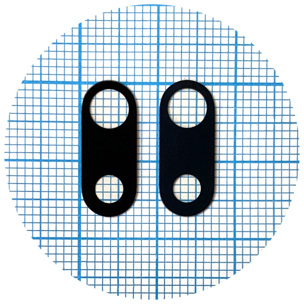 Скло камери Apple iPhone 7 Plus чорне, фото 1