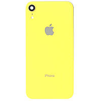 Задня кришка Apple iPhone XR жовта Original PRC зі склом камери