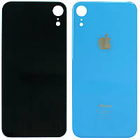 Задня кришка Apple iPhone XR блакитна Original PRC з великим отвором